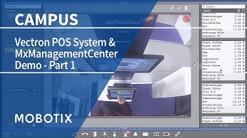 Tutorial: Demonstration of Vectron POS system with MOBOTIX MxManagementCenter (Part 1)