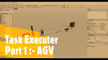 How To Use AGV in Flexsim | Using Task Executer | Step by Step Flexsim Simulation Tutorial