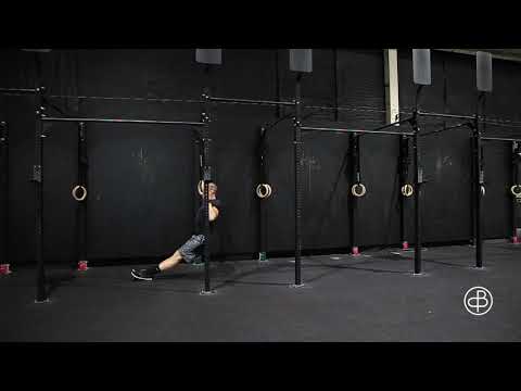Seated Ring Pull up, Extended Position