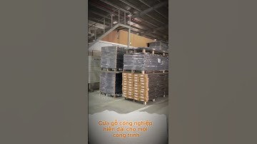 Xưởng chuyên sản xuất cửa gỗ công nghiệp chống cháy #cửagỗchốngcháy