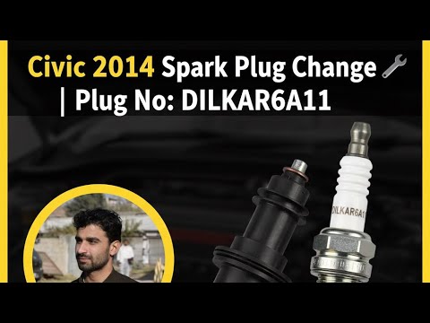 When to Change Spark Plugs in Honda Civic 2014 | Plug Number DILKAR6A11 | Civic Rebirth Maintenance