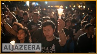 Massive crowds at Hong Kong Tiananmen vigil on 30th anniversary