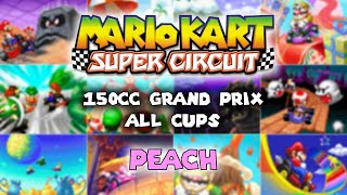 Mario Kart Super Circuit: 150cc Grand Prix - All Cups w/ Peach