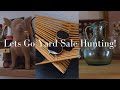 HUGE #SALE - A Weekend Yard Sale + Garage Sale Hunting!