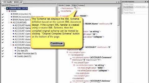 XML Thunder Navigating User Interface