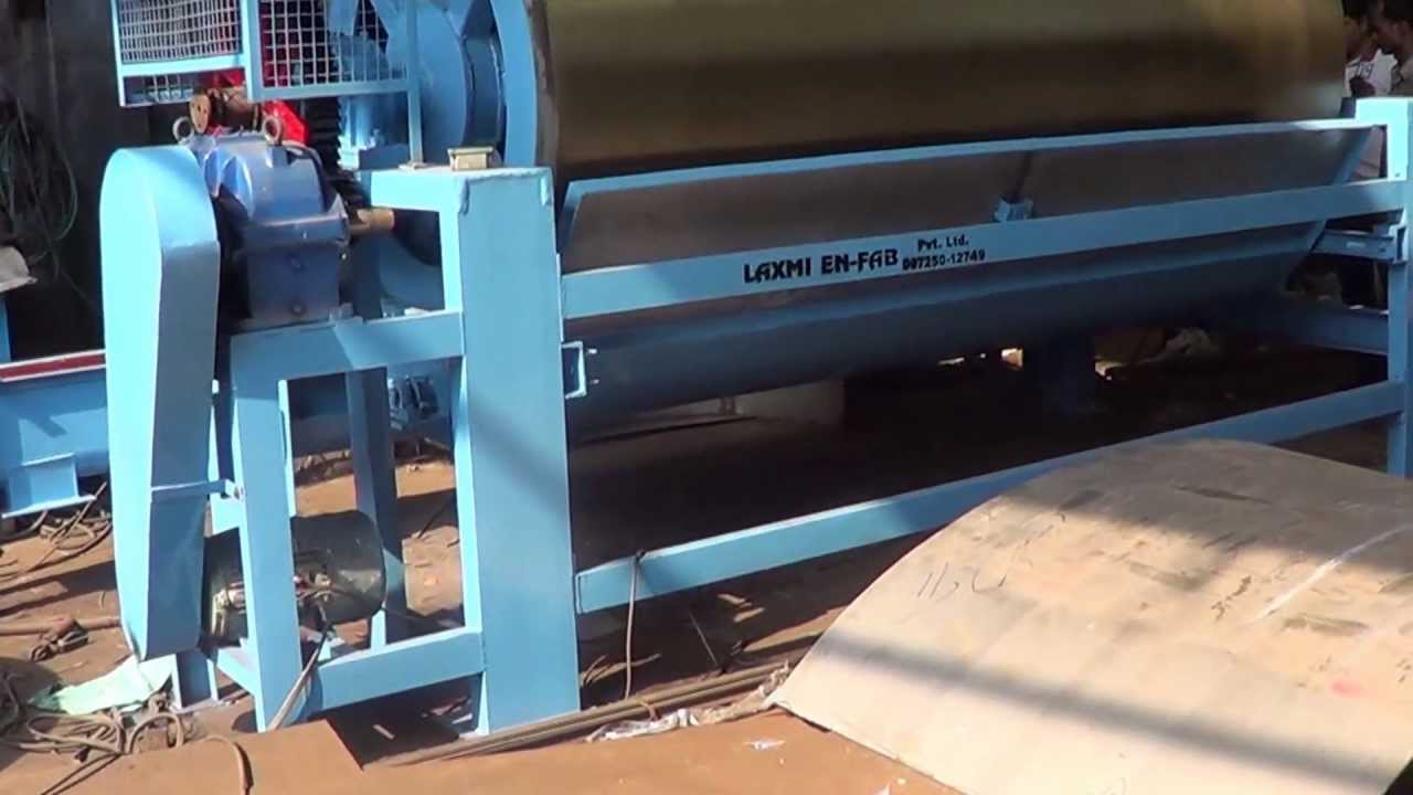 Drum flaker machine YouTube