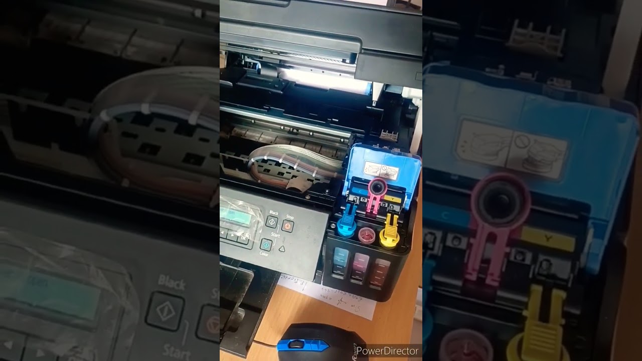 canon g6070 printer ink refilling  🖨️ 🎨 