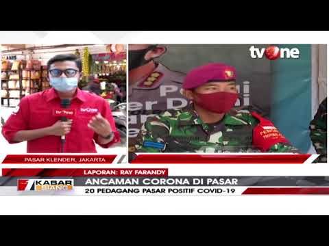 Tak Ditutup! Meski Puluhan Pedagang Positif Corona, Pasar Klender Malah Berjalan Seperti Biasa