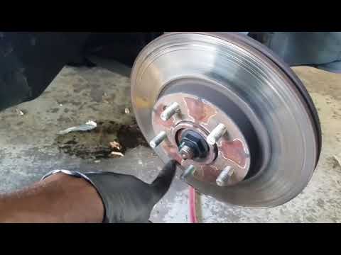 Kia forte and kia rio front  Brake replacement