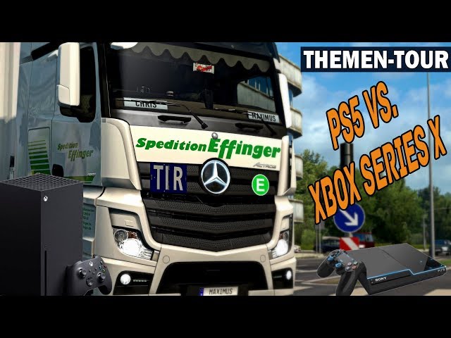 ETS2 THEMEN-TOUR: PS5 vs. Xbox Series X [#1391] EURO TRUCK SIMULATOR 2 