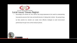 ICOGE2025-Exploring Parental involvement 