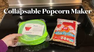 Collapsable Popcorn Maker - Low Calorie Snack by Anna Navarre 39 views 1 year ago 1 minute, 53 seconds