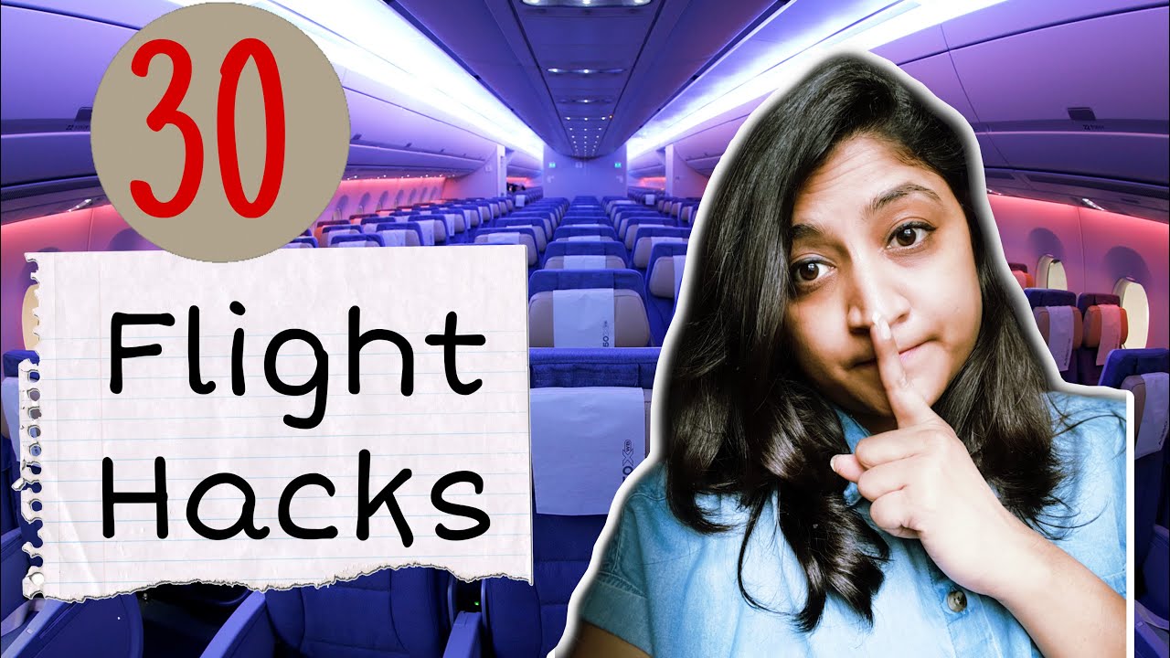 30 Airplane & Airport useful Travel Hacks ✈️ | Flying Tips for 2022!