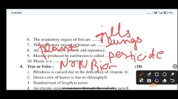 Class 6th science September paper full solved 2023 pseb 6th science exam 19 September english medium