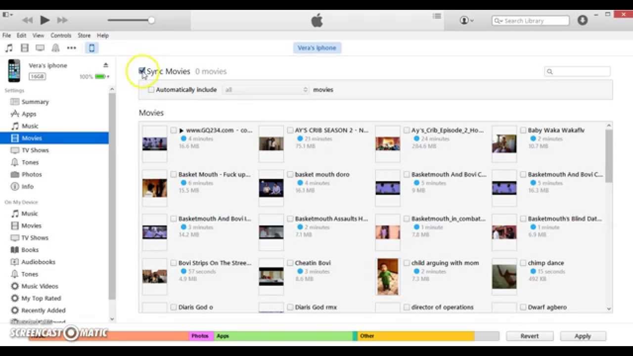 How To Transfer Music And Videos To Your Iphone YouTube