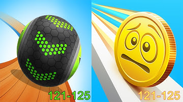 Going Balls VS Coin Rush Android iOS Gameplay (Level 121-125)