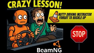 Bobs CRAZY First Driving Lesson! 🚗💥( With A Silly Instructor!) screenshot 1