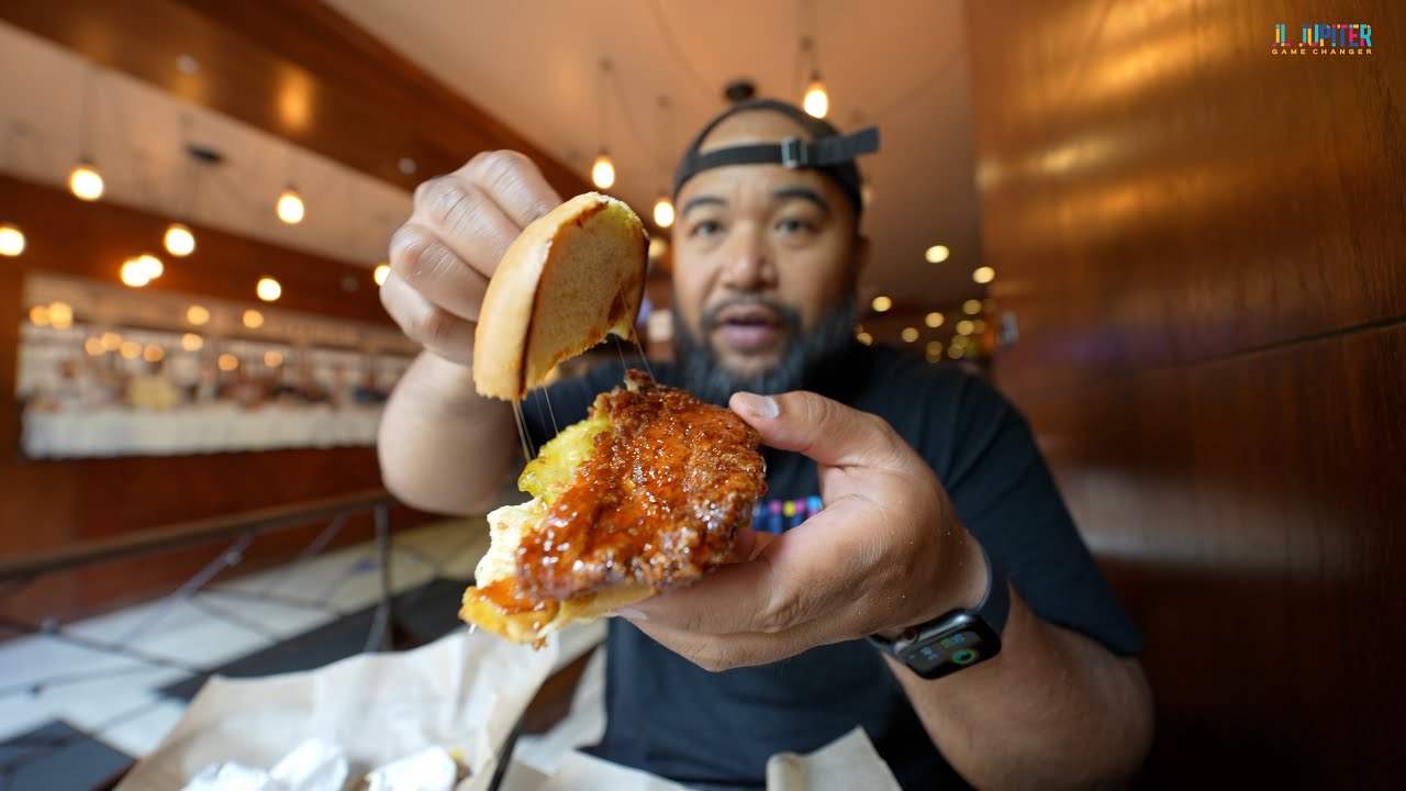French onion Cheesesteak and a General Tso Chicken Sandwich at Oh Brother Philly