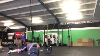 Conor Kidner Qualifier wod 1 The rock throw down