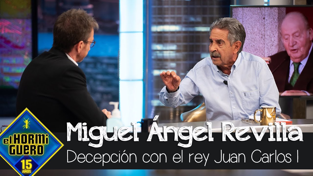 Miguel Ángel Revilla decepcionado con el rey emérito Juan Carlos I - El Hormiguero