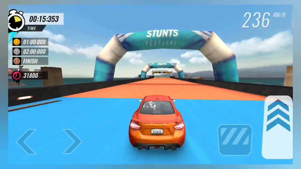 Offline sunday special car stunt racing game 