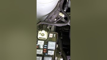 Mustang trunk lockout opening