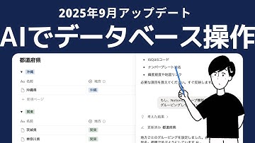 Notion AI でページ/データベースの操作が可能に