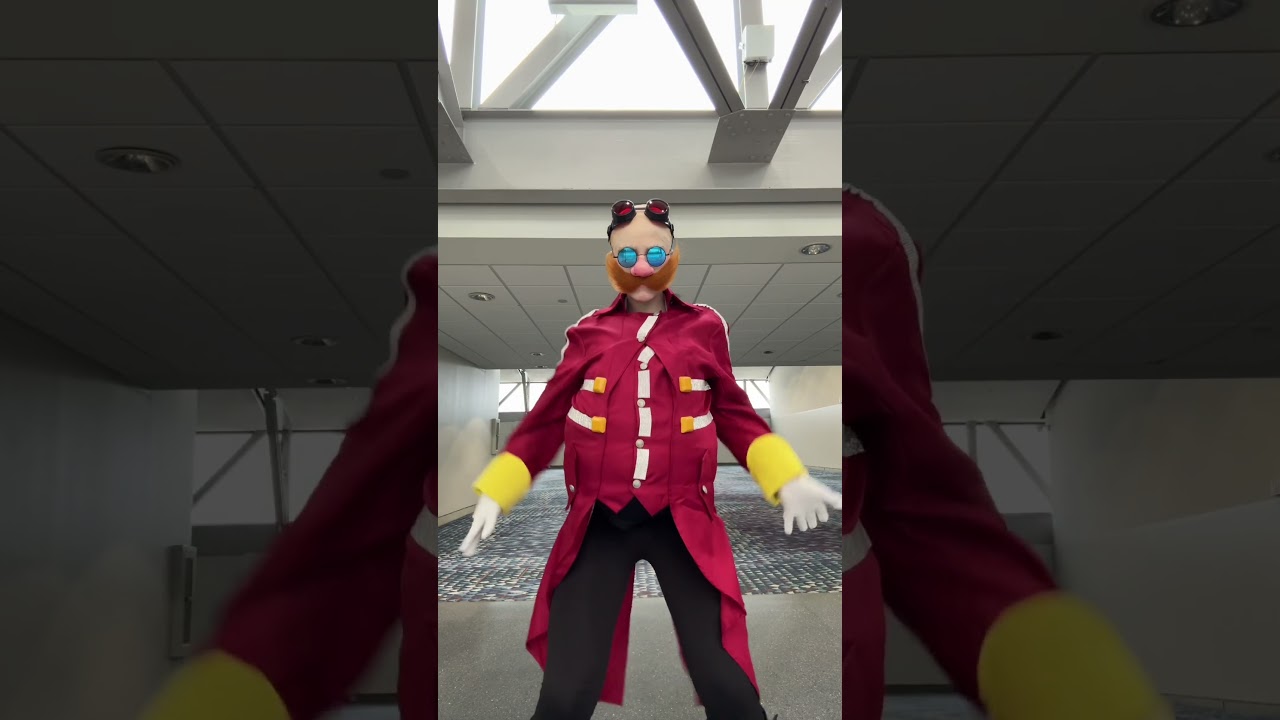 Eggman Cosplay Transition🥚 #sonic #sonic3 #eggman #eggmancosplay #drrobotnik #drrobotnikcosplay