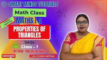 Maths 1A | Properties of Triangles SAQs Class 1 | 4 Marks Imp. Questions | Inter 1st Year Maths 