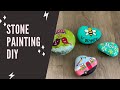 DIY Stone Painting || Home Decor || Simple and Easy || Positive Vibes Happy Life ||