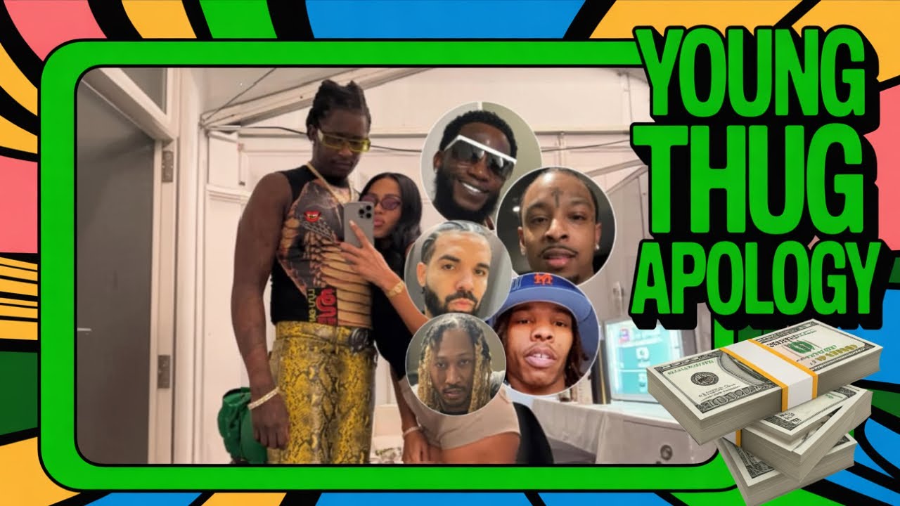 YOUNG THUG APOLOGY SONG TO DRAKE,LIL BABY & FUTURE ‼️ GLORILLA DISS THUG & MARIAH THE SCIENTIST ‼️