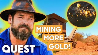 Gold Experts Make 100 Of Gold From A TINY Sample Aussie Gold Hunters Mine SOS