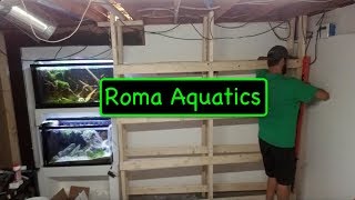 Chris Roma was convinced by Chris Hardy of Triton Freshwater Aquatics that the metal stands he bought at Home Depot are not 