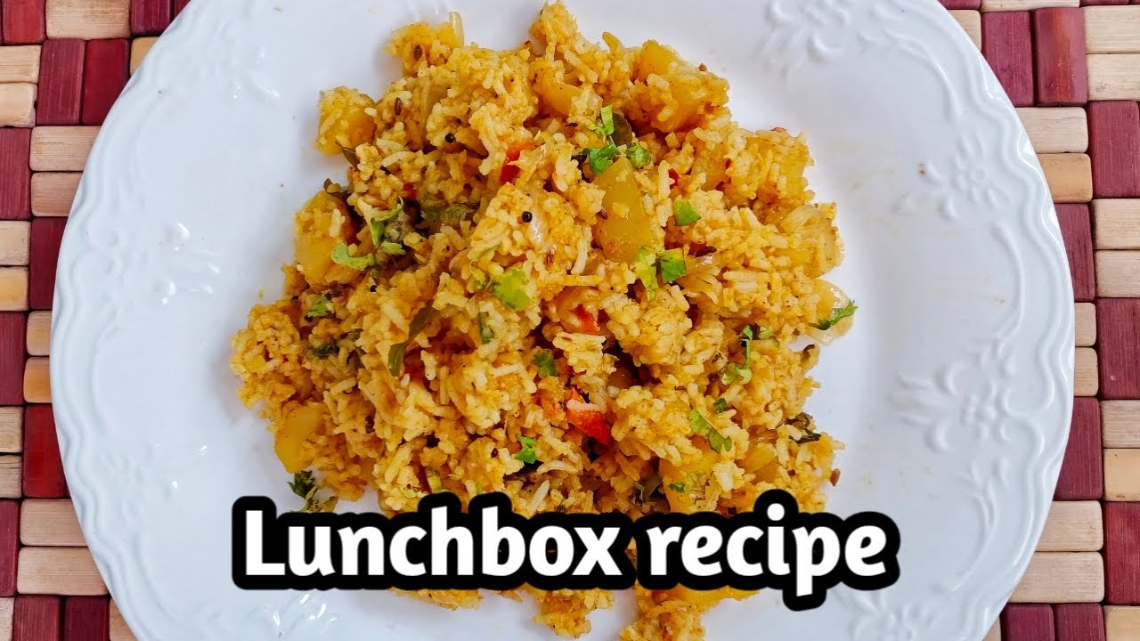Easy lunchbox recipes/lunchbox recipes in tamil/potato rice/lunchbox