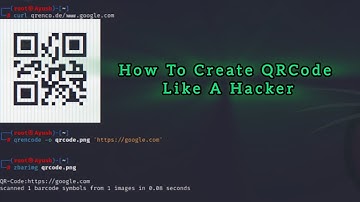 Generate Custom QR Codes with qrencode command on Kali Linux