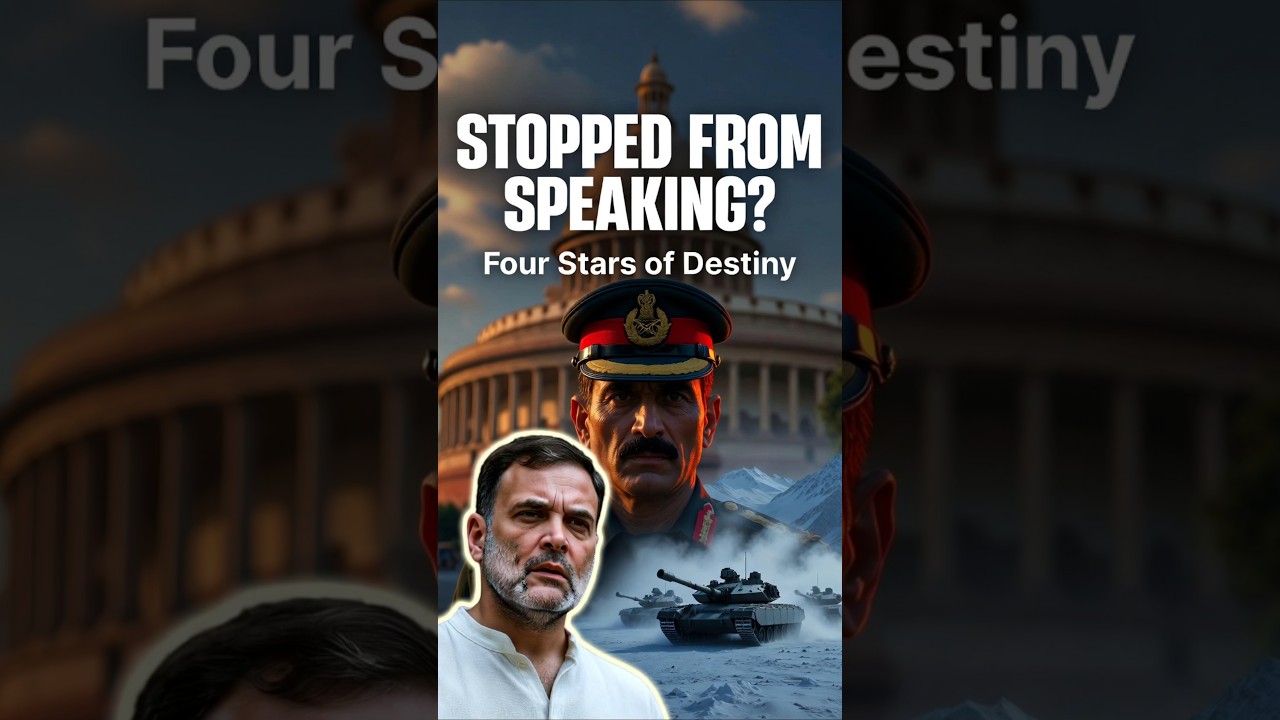 🇮🇳 Four Stars of Destiny  Manoj Mukund Naravane 🔥⭐️ | 