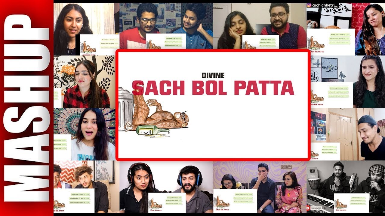 DIVINE - SACH BOL PATTA (Prod. by Stunnah Beatz) | FANTASY REACTION