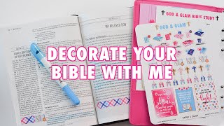 Decorate Your Bible With Me!