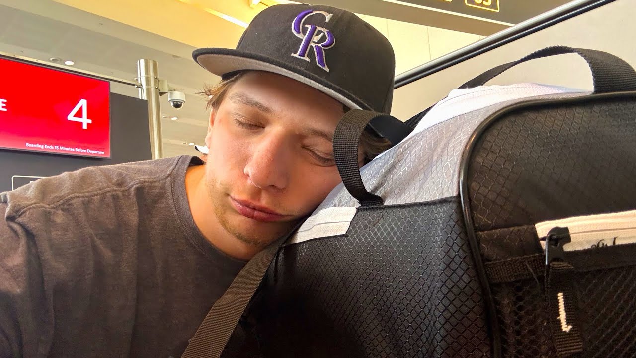 STRANDED At The Airport!