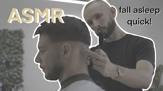 ASMR HAIRCUT✨Fall Asleep in 5 Minutes! Relaxing Scissor, Clipper & Shaving Sounds✨SKIN FADE tutorial screenshot 2