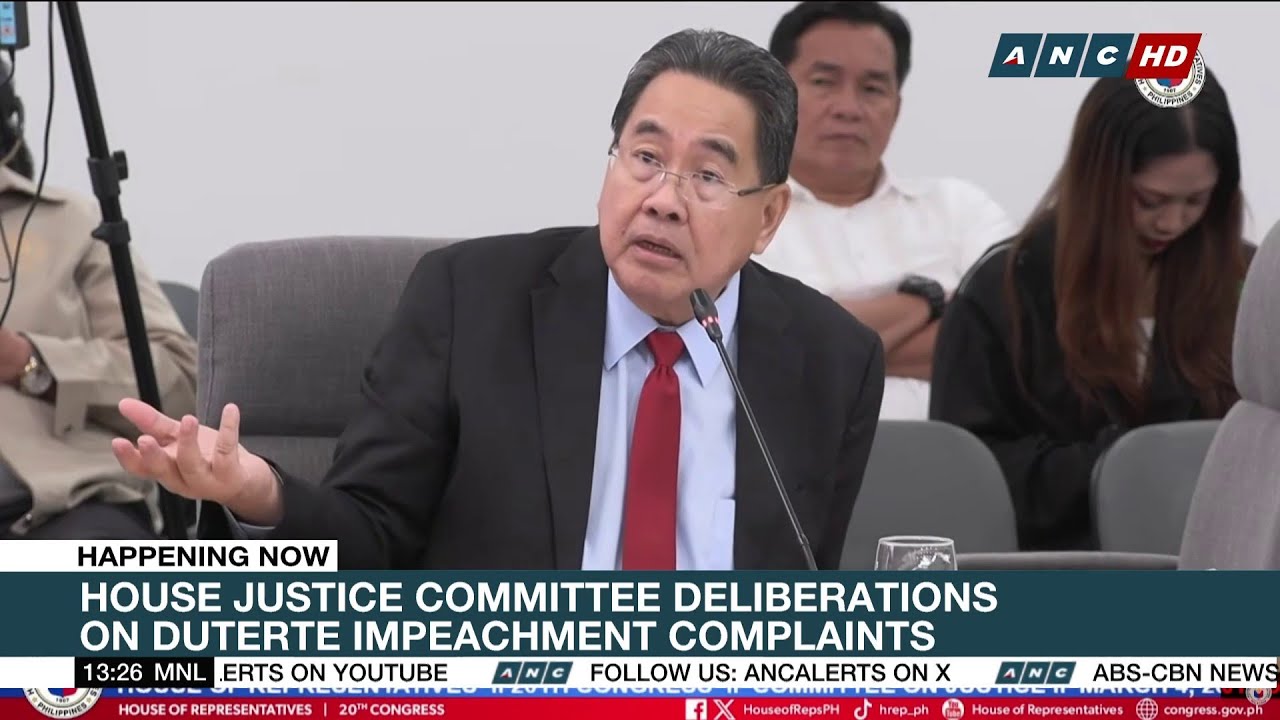 Rodriguez: Corona impeachment proceedings different from VP Sara case | ANC