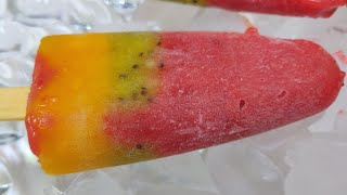 RAINBOW POPSICLE recipe | Homemade Popsicles | Frozen Summer Treats | Fruit Bars | Ice Pops | Lolly