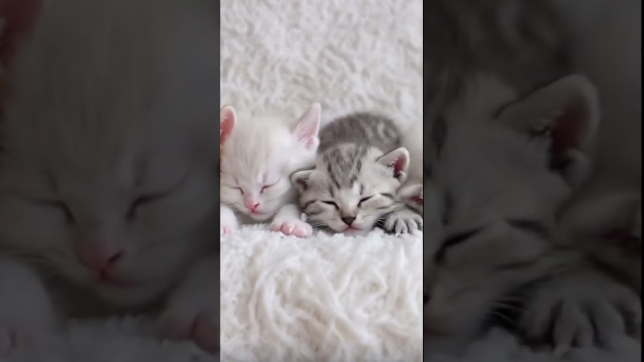 Many Kitten Sleep Together 