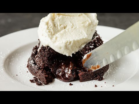 Chocolate Lava Cake Recipe Eggless