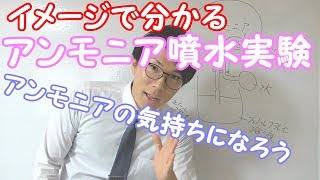 【中学理科】アンモニア噴水実験～アンモニアの気持ちで考える～ 2-6【中１理科】