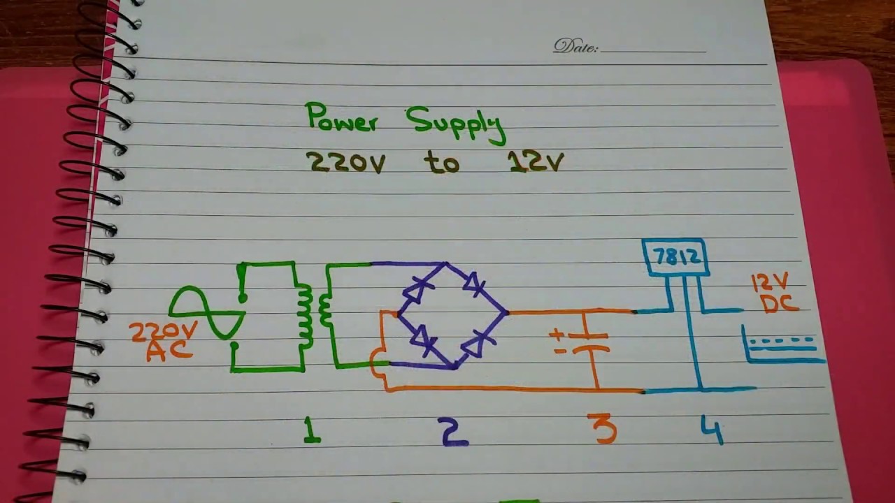 220 to 12 Volt DC Power Supply in Hindi YouTube