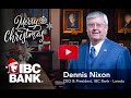 Season's Greetings from the IBC Bank Family
