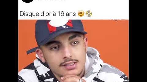 Rk a eu son 1er disque d'or à 16 ans