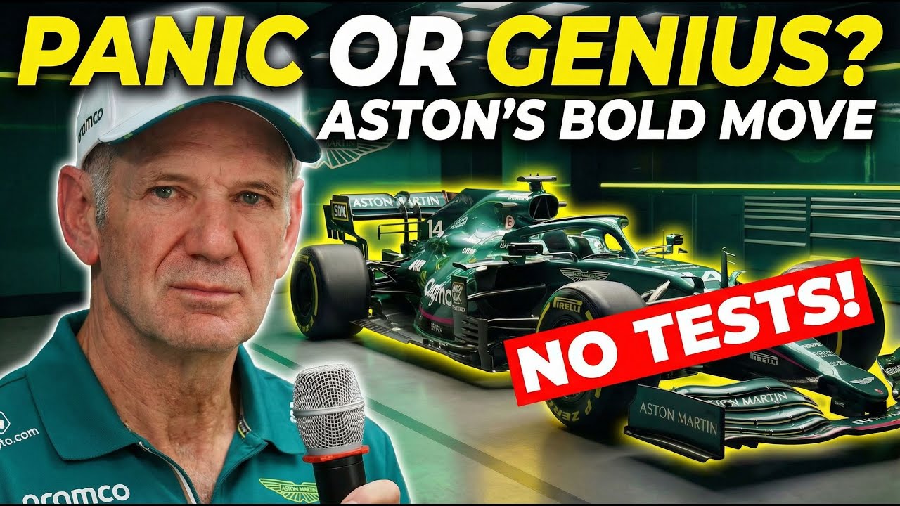 Aston Martin's Bold Move: Skipping Tests! (Panic or Genius?)