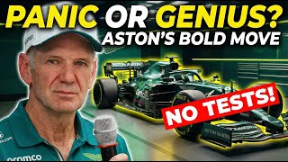 Aston Martins Bold Move Skipping Tests Panic Or Genius?
